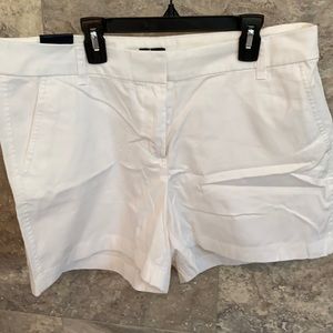 J. Crew white shorts. Size 12 NWT